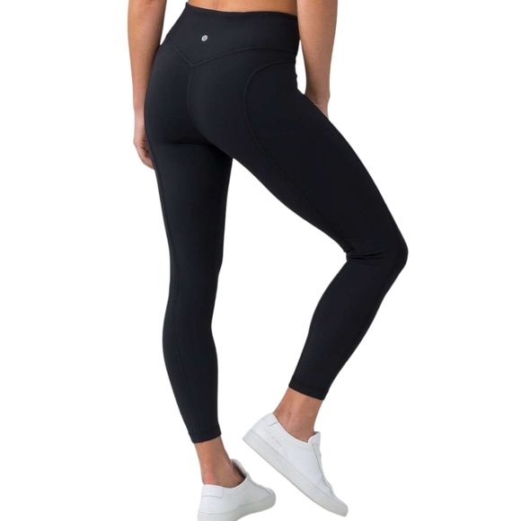 Lululemon Pushing Limits 7/8 Tight (Nulu 25") Black (First Release 6/17) Women 8 - Picture 1 of 11